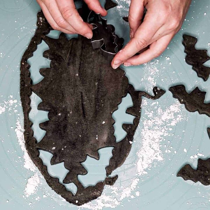 black sesame marzipan, Shape the marzipan using your chosen method
