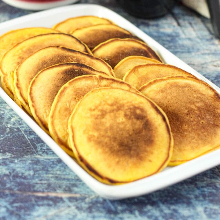 s 11 creative pumpkin recipes, Easy Pumpkin Pancakes
