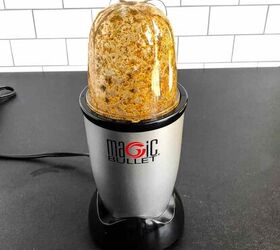air fryer cornish game hens, Blitz the oil roasted garlic and seasonings to combine