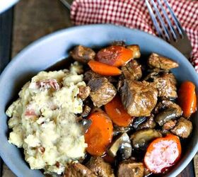 Marsala Beef Stew With Redskin Mashed Potatoes