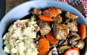 Marsala Beef Stew With Redskin Mashed Potatoes