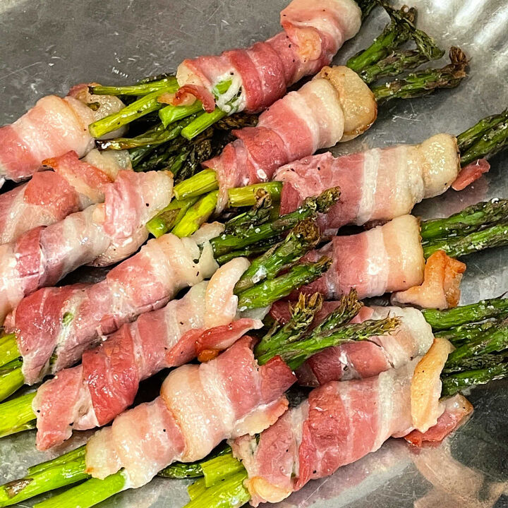 bacon wrapped asparagus low carb and keto