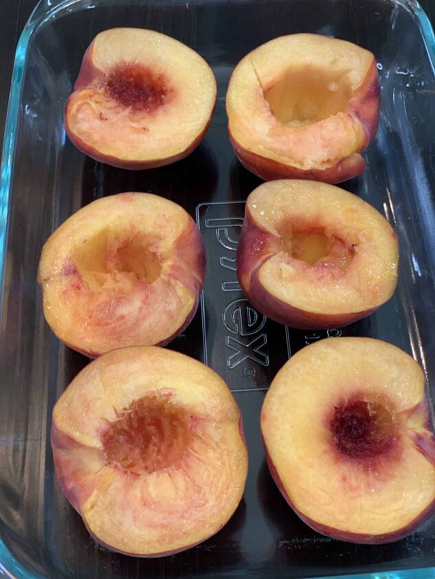 the best baked peaches recipe