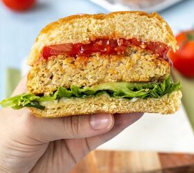 These tasty veggie burgers couldn't be any simpler to make, and they're loaded with protein