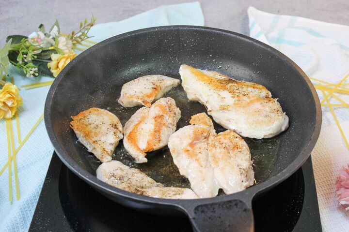 linguine alfredo with chicken recipe