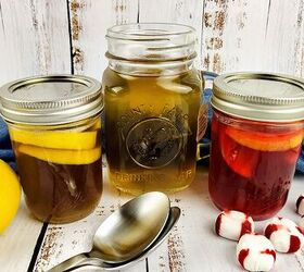 Place some ingredients into a jar, and enjoy a hot winter's nightcap whenever you desire