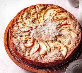 eggless apple cinnamon cake