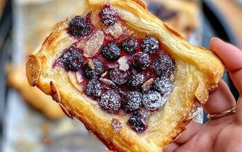 Easy Blueberry Puff Pastry Tarts