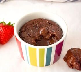 These quickly made, single-serving molten chocolate pudding cups are as close to heaven as it gets