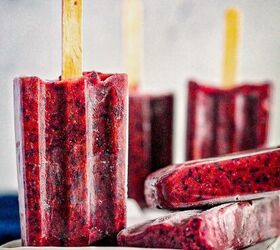s 10 addictive vegan snacks that will have you coming back for seconds, Blueberry Yuzu Popsicles