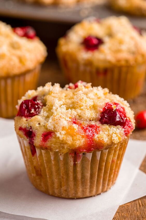 s 11 muffin recipes to get your day off to an epic start, Cranberry Orange Muffins