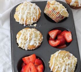 s 11 muffin recipes to get your day off to an epic start, Strawberry Lemon Streusel Muffins