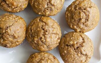 Banana Oat Muffins With Maple Syrup