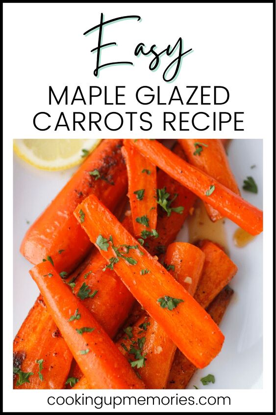air fryer meatloaf recipe, Maple Glazed Carrots