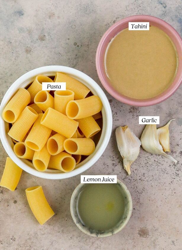 creamy tahini pasta