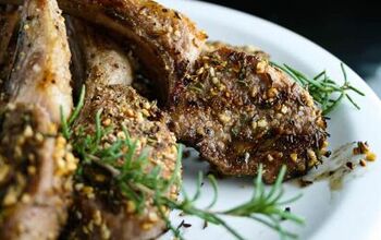 Rosemary Fennel Crusted Grilled Lamb Chops
