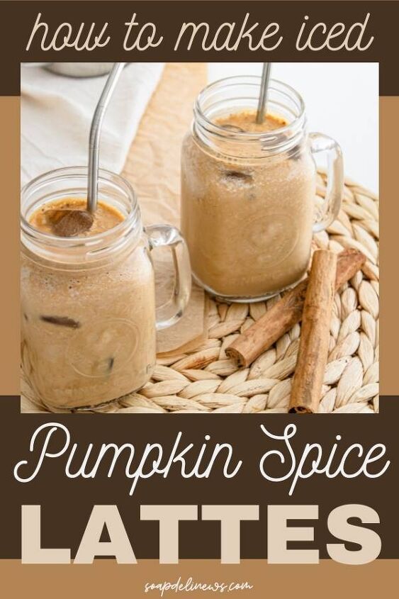 iced pumpkin spice latte recipe with almond milk with hot variation