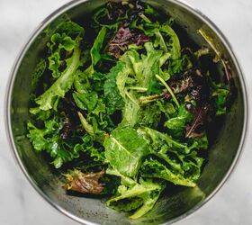 mixed greens and herb salad