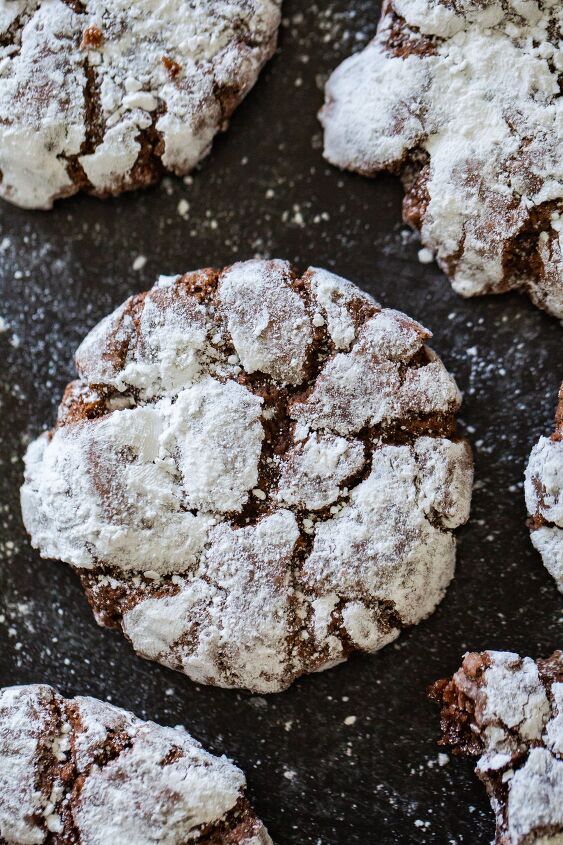 holiday cookie recipe chocolate crinkles