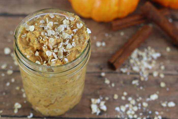 s 13 of the best oat treats you ve ever tasted, Pumpkin Spice Overnight Oats