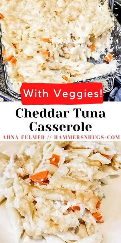 creamy cheddar tuna casserole