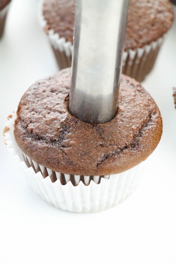 try these chocolate cherry cupcakes for a rich easy dessert recipe