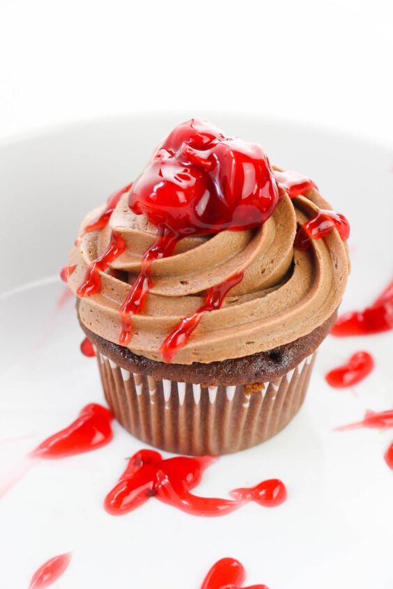 try these chocolate cherry cupcakes for a rich easy dessert recipe