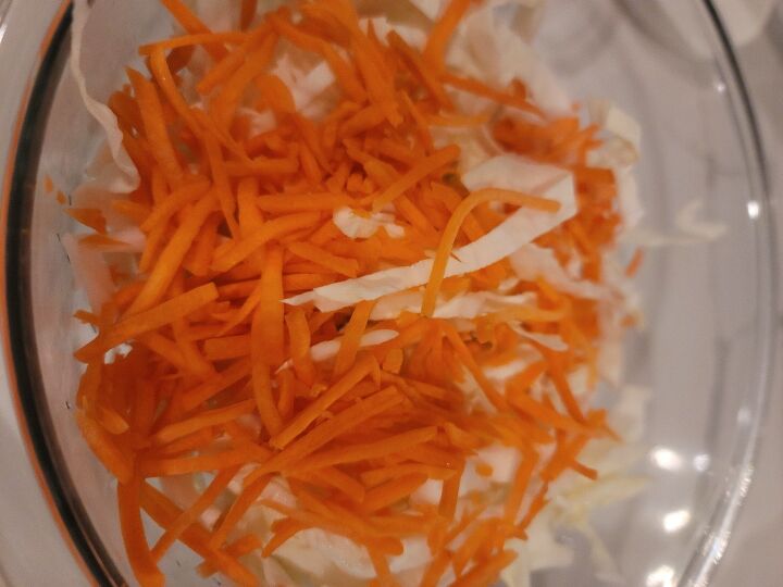 carrot coleslaw and light coleslaw