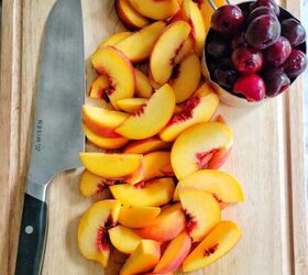cherry peach shortbread cobbler