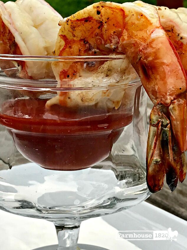grilled shrimp cocktail