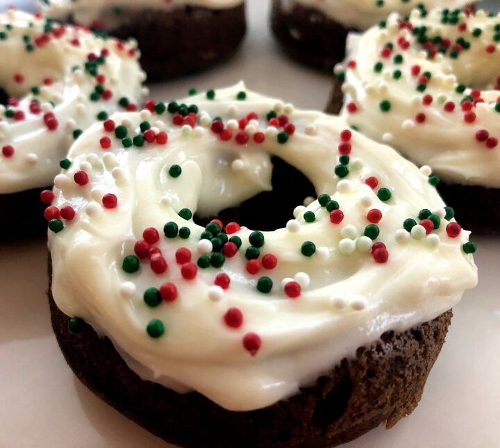 s 13 incredible baked donut recipes, Baked Gingerbread Donuts