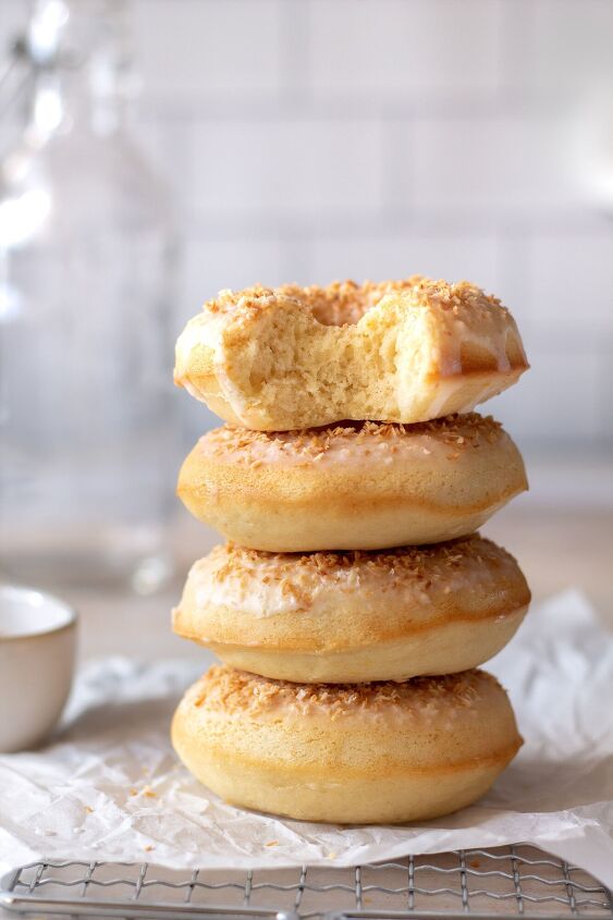 s 13 incredible baked donut recipes, Lemon Baked Donuts