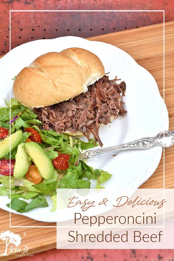 easy delicious pepperoncini shredded beef