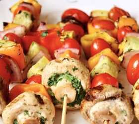 Proof that veggie kebobs (when done right) can blow away any meat you put on the grill