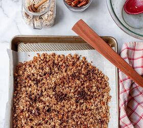 Unlock a deeper flavor from pecans by doing this to them before adding them to the granola