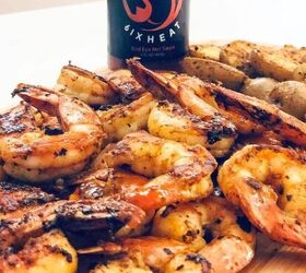 Spicy Pan Charred Shrimps