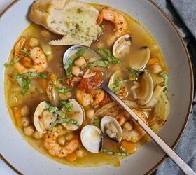 prawn clam and fennel stew