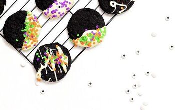Black and White Sprinkle Cookies