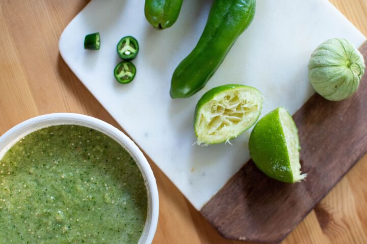 green hatch chile salsa