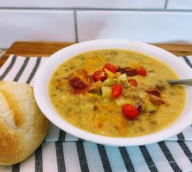 The Best Cheeseburger Soup
