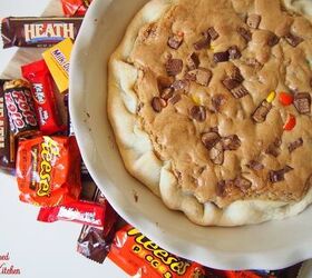 Leftover Halloween Candy Pie