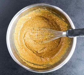 gluten free pumpkin bread, Slowly add the dry ingredients to the wet ingredients and whisk together