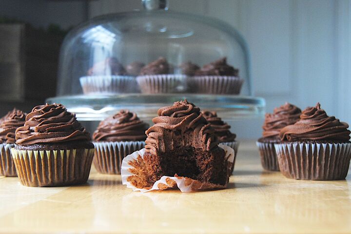 chocolate on chocolate cupcakes