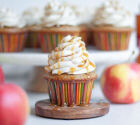 Apple Spice Cupcakes With Buttercream Frosting