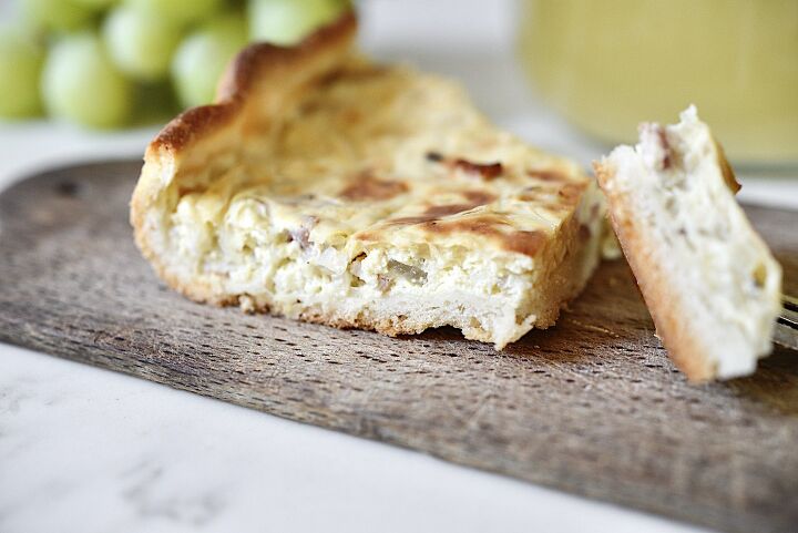 s 10 quiches that will bring your holiday meals up a notch, German Onion Quiche