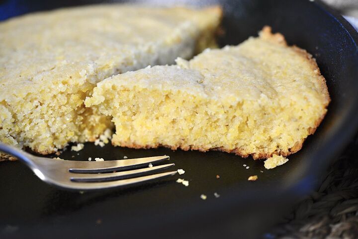 s 10 homemade cornbread recipes that can be made in an hour or less, Skillet Sourdough Cornbread