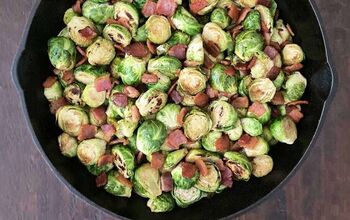 Pan-Fried Brussel Sprouts With Bacon and Balsamic