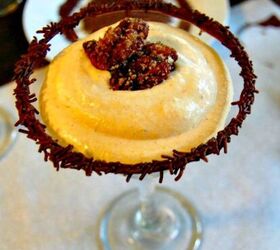 Pumpkin Mousse With Candied Pecans and a Little Chocolate