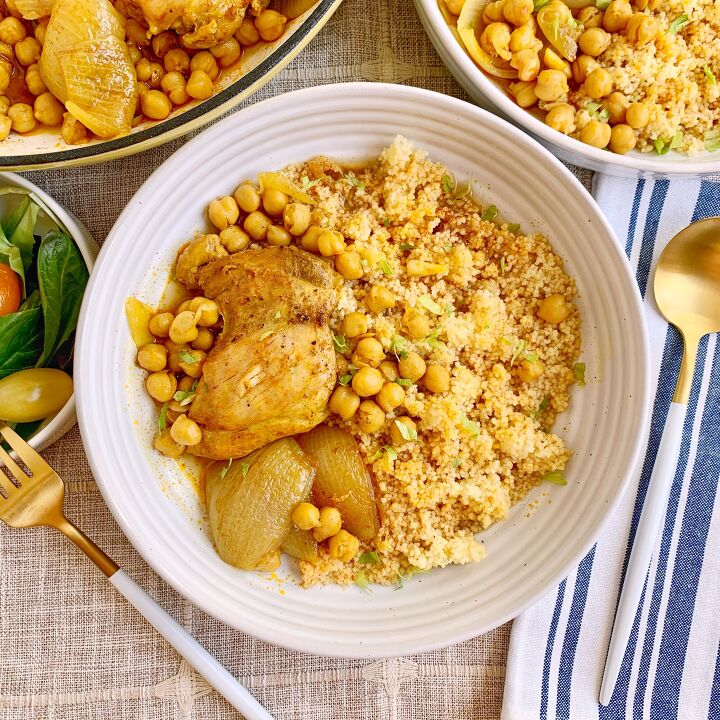moroccan chicken and couscous