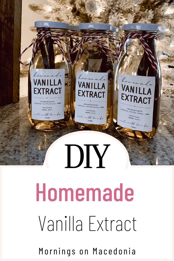 homemade vanilla extract, Pin for later